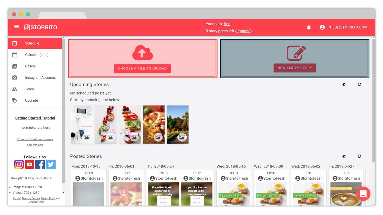 Upload Screenshot